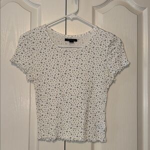 American Eagle Floral Romantic Top Size Medium